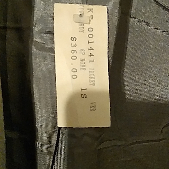 NWT Vertigo Paris Vintage Grey Suit Jacket Blazer - Picture 5 of 7